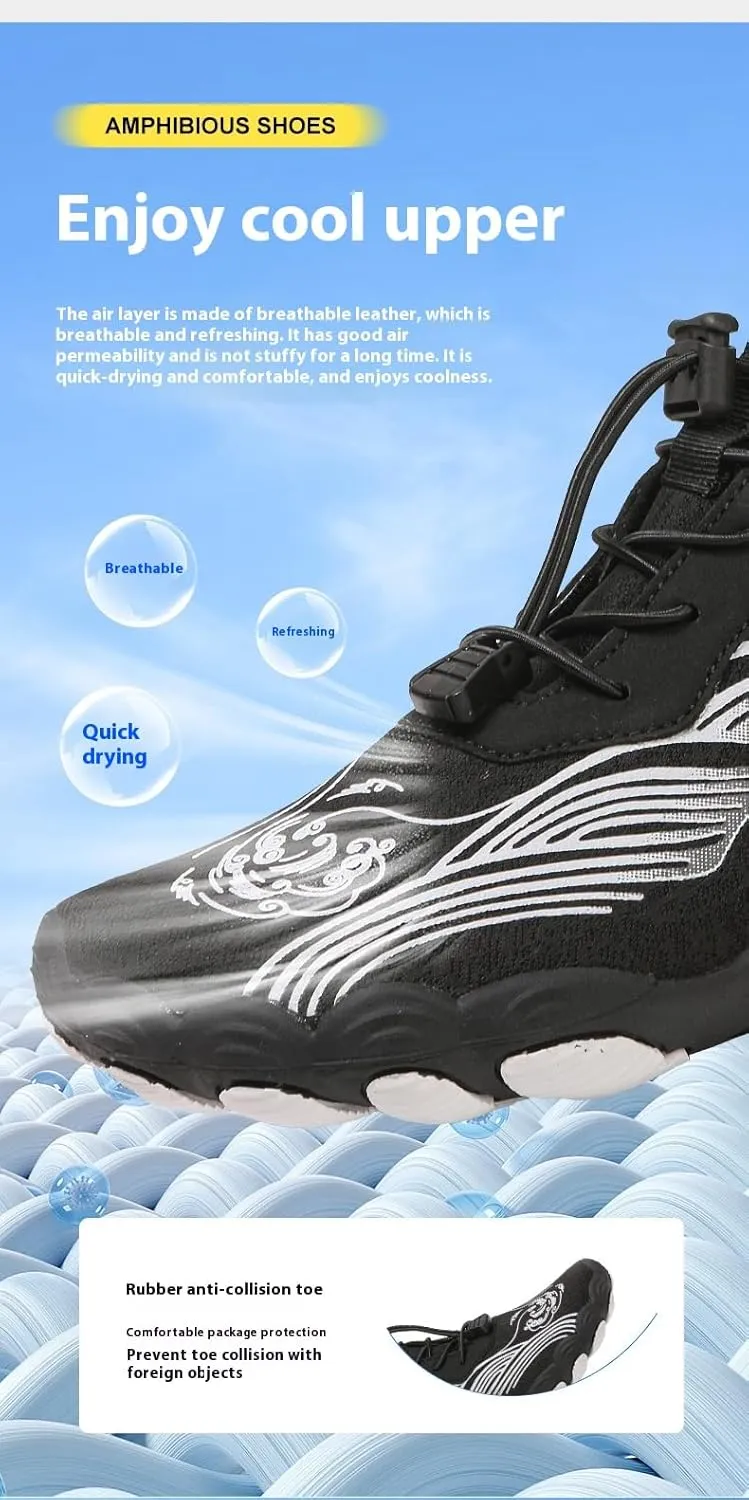 Hike Gym Barefoot Shoes for Women Fashion Wide Toe Box Non Slip Quick Dry Lightweight Minimalist Cross Trainer for Hiking Swim Outdoor Beach Breathable Mesh Comfortable Zero Drop Sole