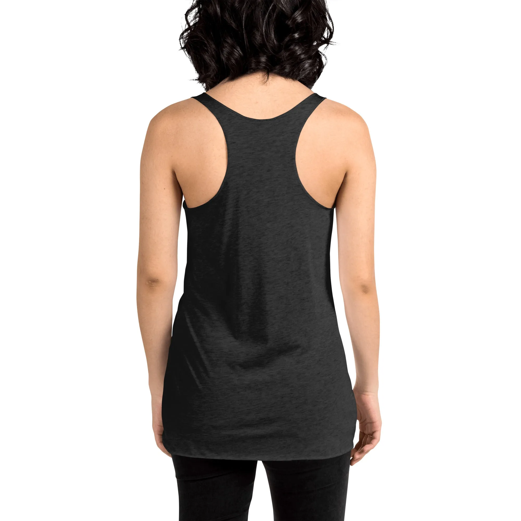 Illuminati All Seeing Psychic Eye Color Aura Women's Racerback Tank Top Shirt