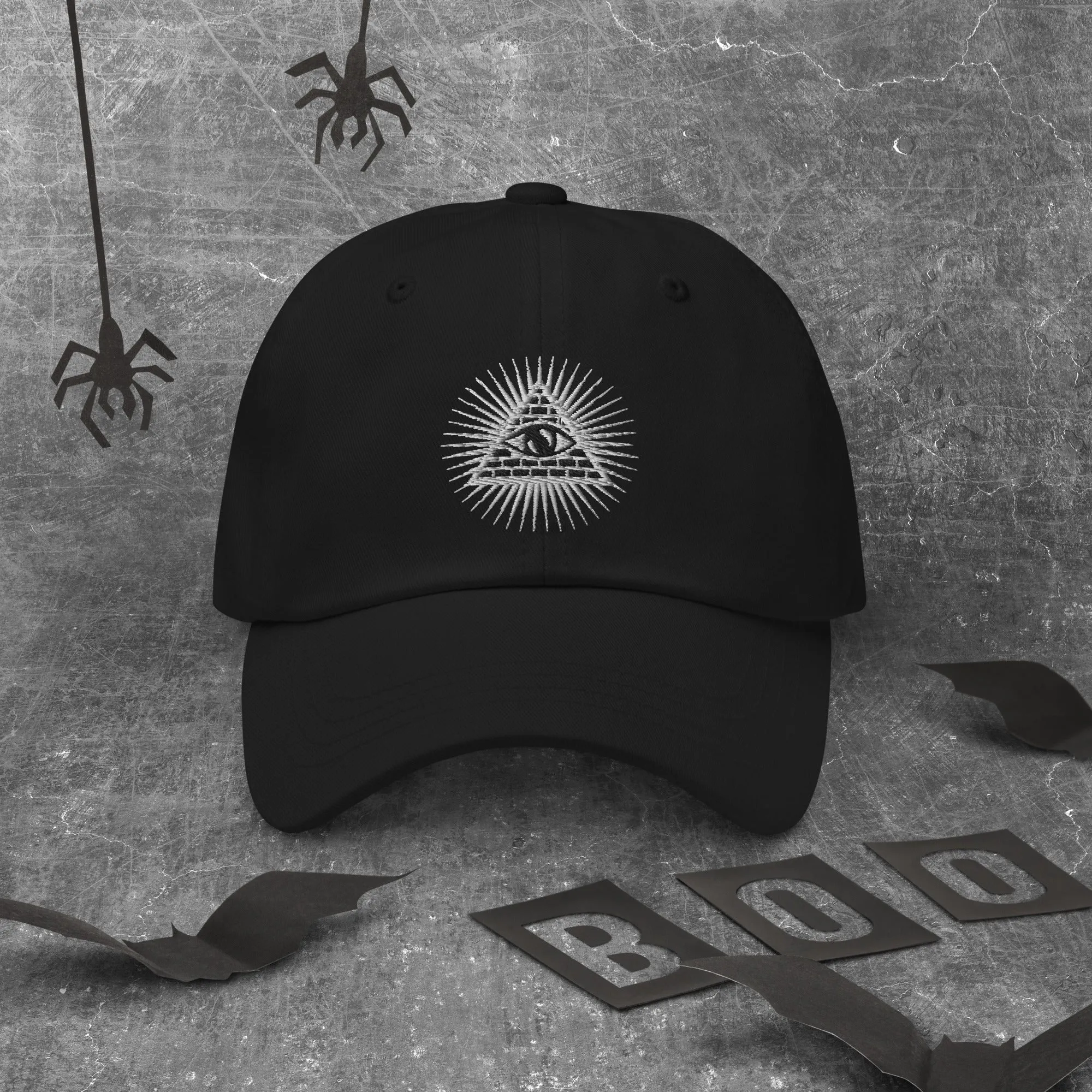 Illuminati All Seeing Psychic Eye Embroidered Baseball Cap Dad hat