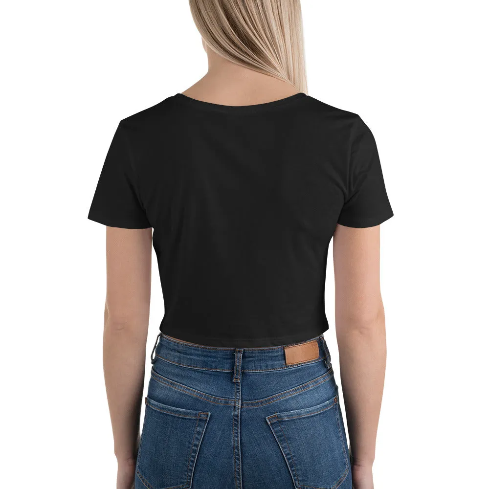 Illuminati All Seeing Psychic Eye Women’s Crop Tee