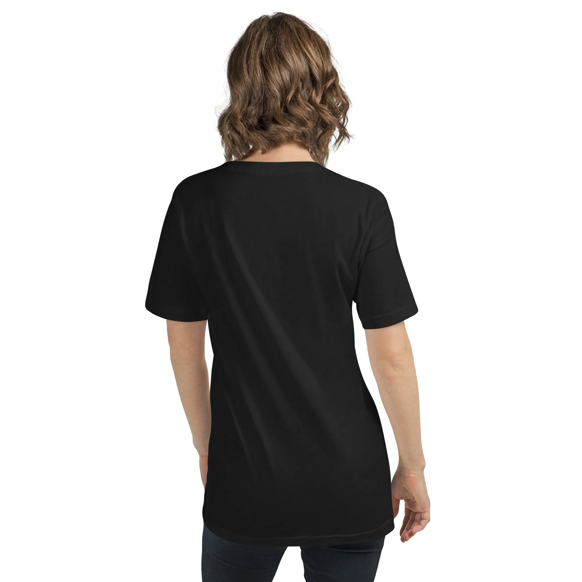 Illuminati All Seeing Psychic Eye Women’s Short Sleeve V-Neck T-Shirt