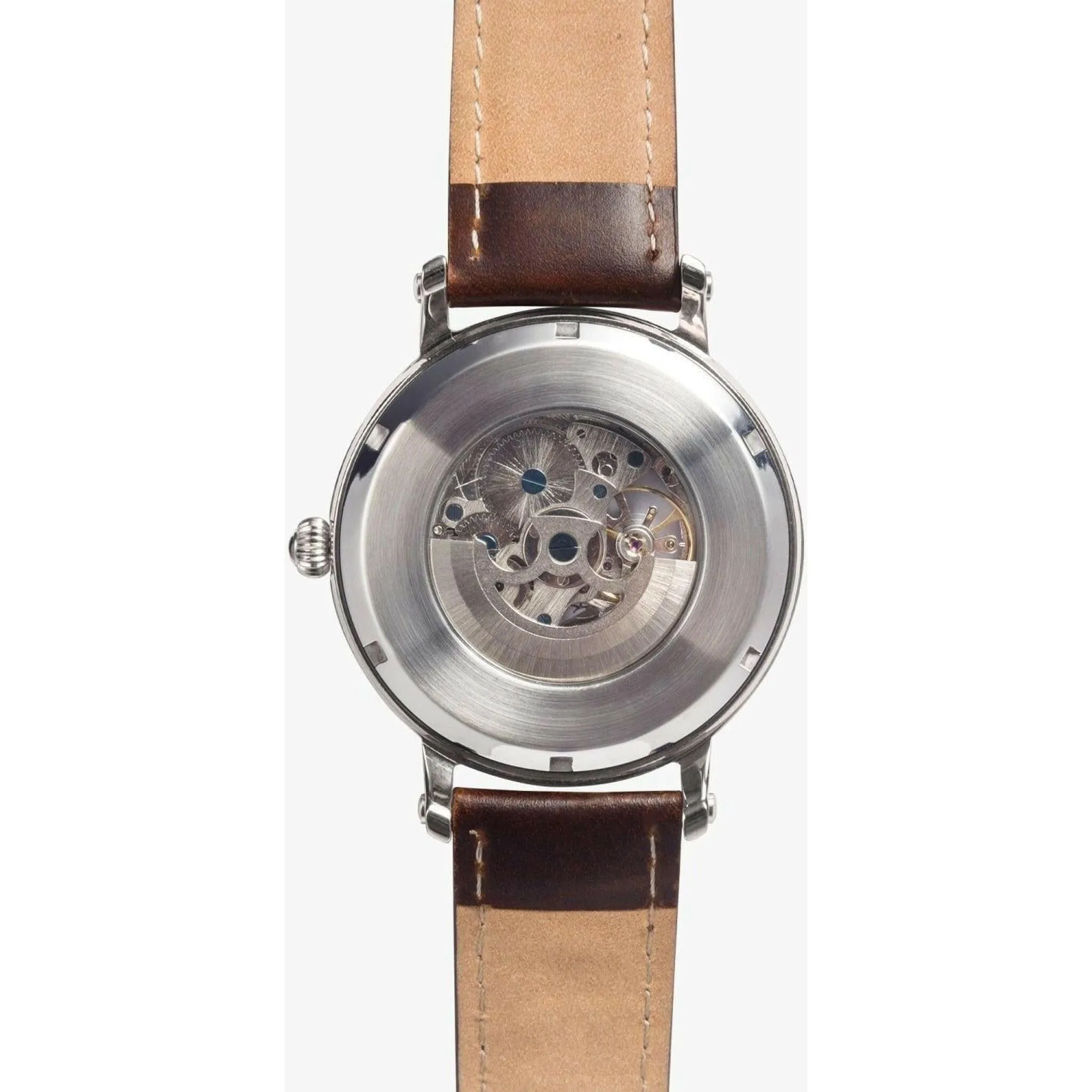Jacki Easlick Smile Face Unisex Automatic Watch (Silver)