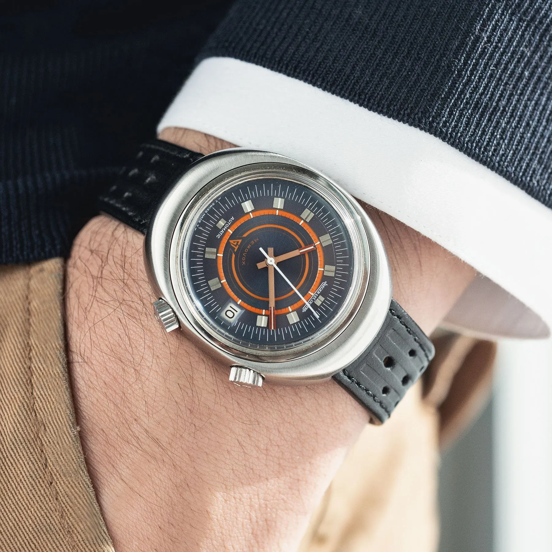 Jaeger Lecoultre Memovox Ref E873 Speed Beat