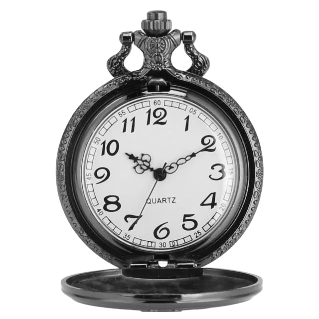 Japanese Anime Black Butler Quartz Pocket Watch