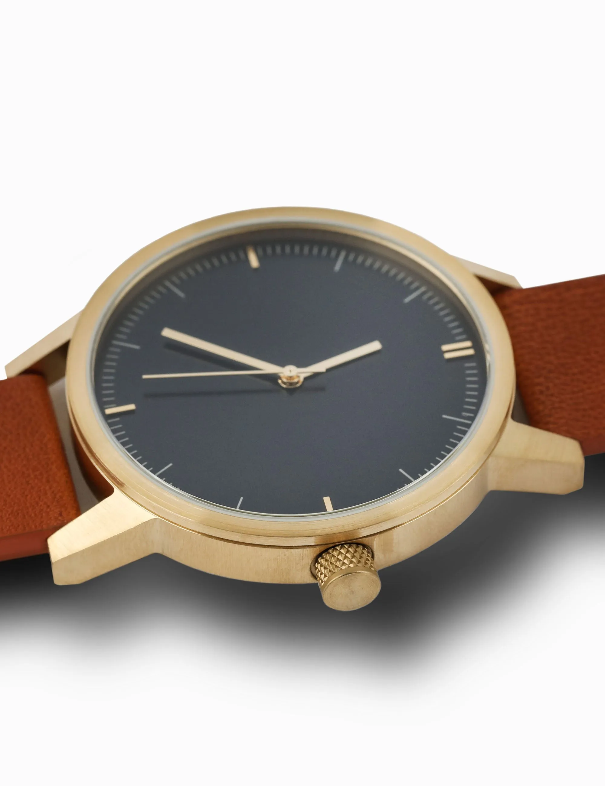 Kent Watch 38mm - Gold/Navy/Tan