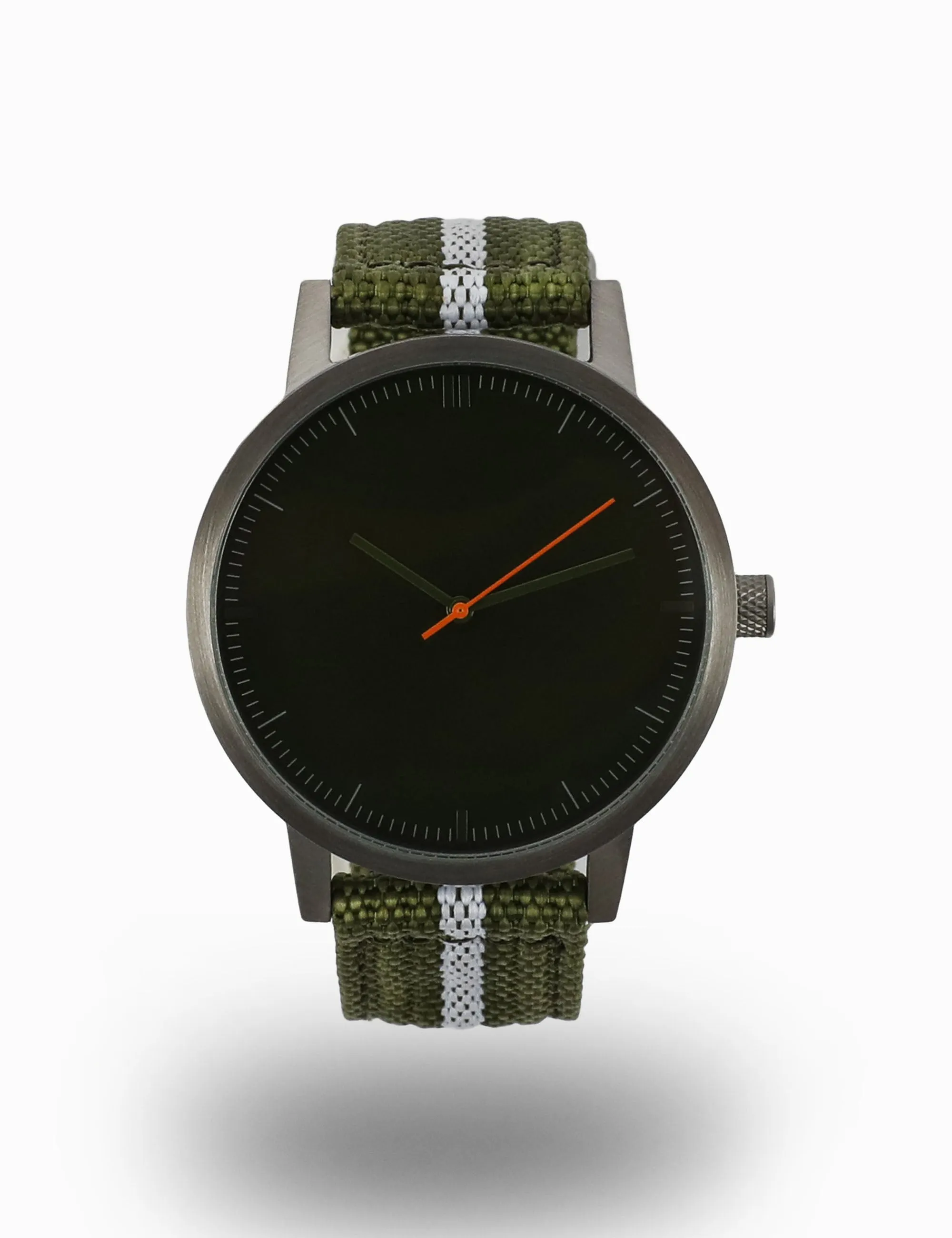 Kent Watch - Silver / Olive / Olive - 42mm