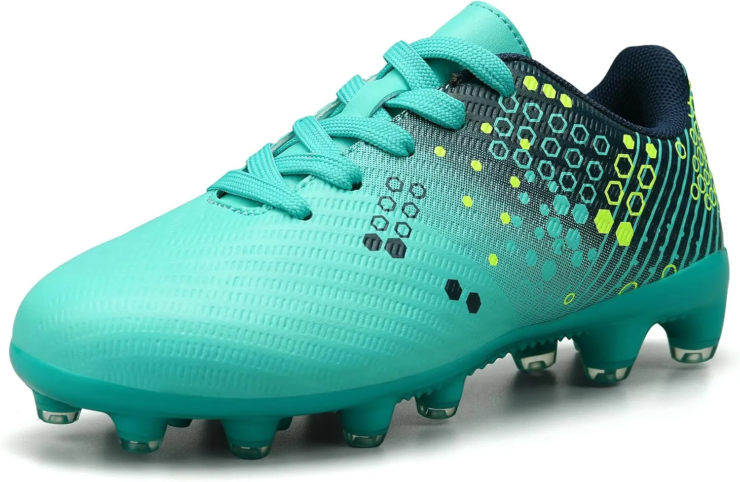 Kids Soccer Cleats for Boys and Girls Youth Football Cleats Outdoor Athletic Turf Soccer Shoes