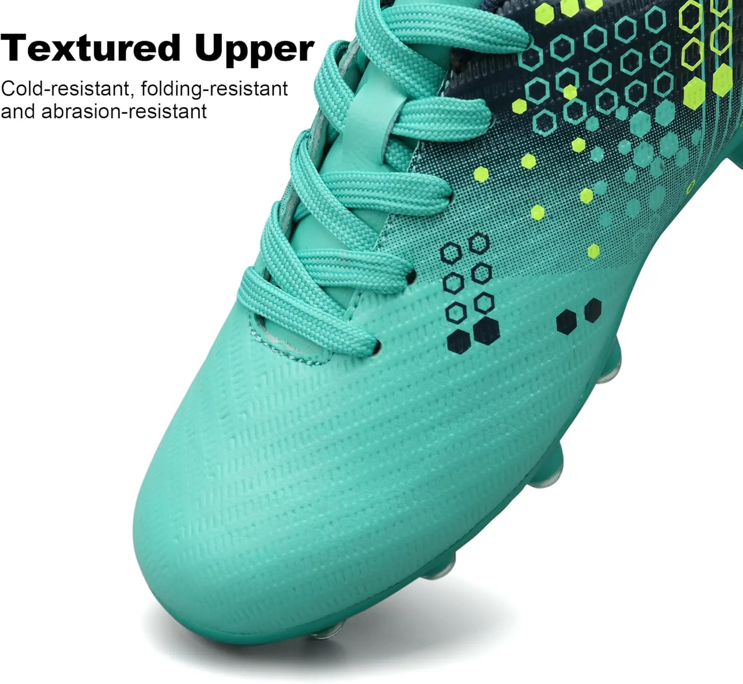 Kids Soccer Cleats for Boys and Girls Youth Football Cleats Outdoor Athletic Turf Soccer Shoes