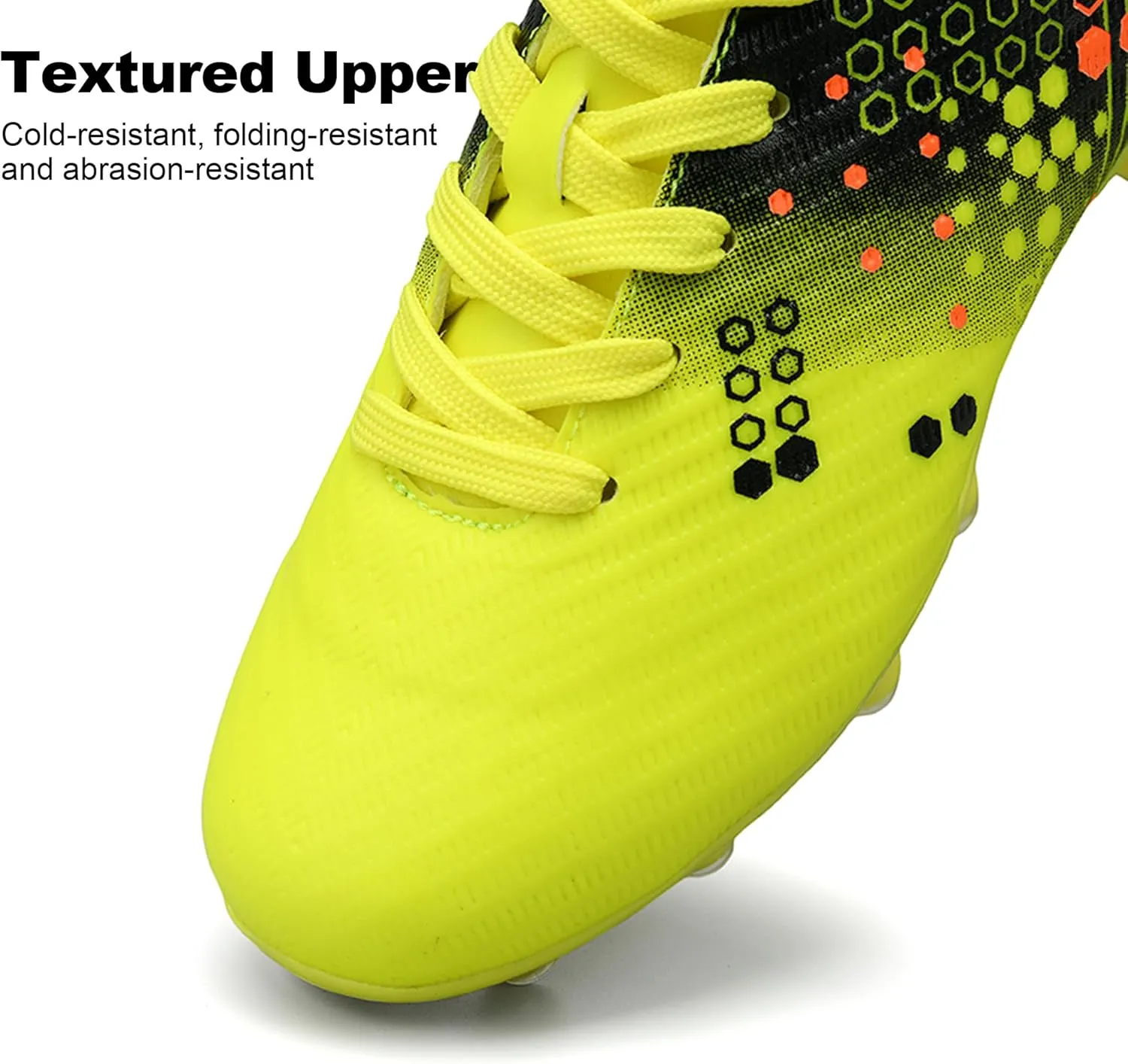 Kids Soccer Cleats for Boys and Girls Youth Football Cleats Outdoor Athletic Turf Soccer Shoes