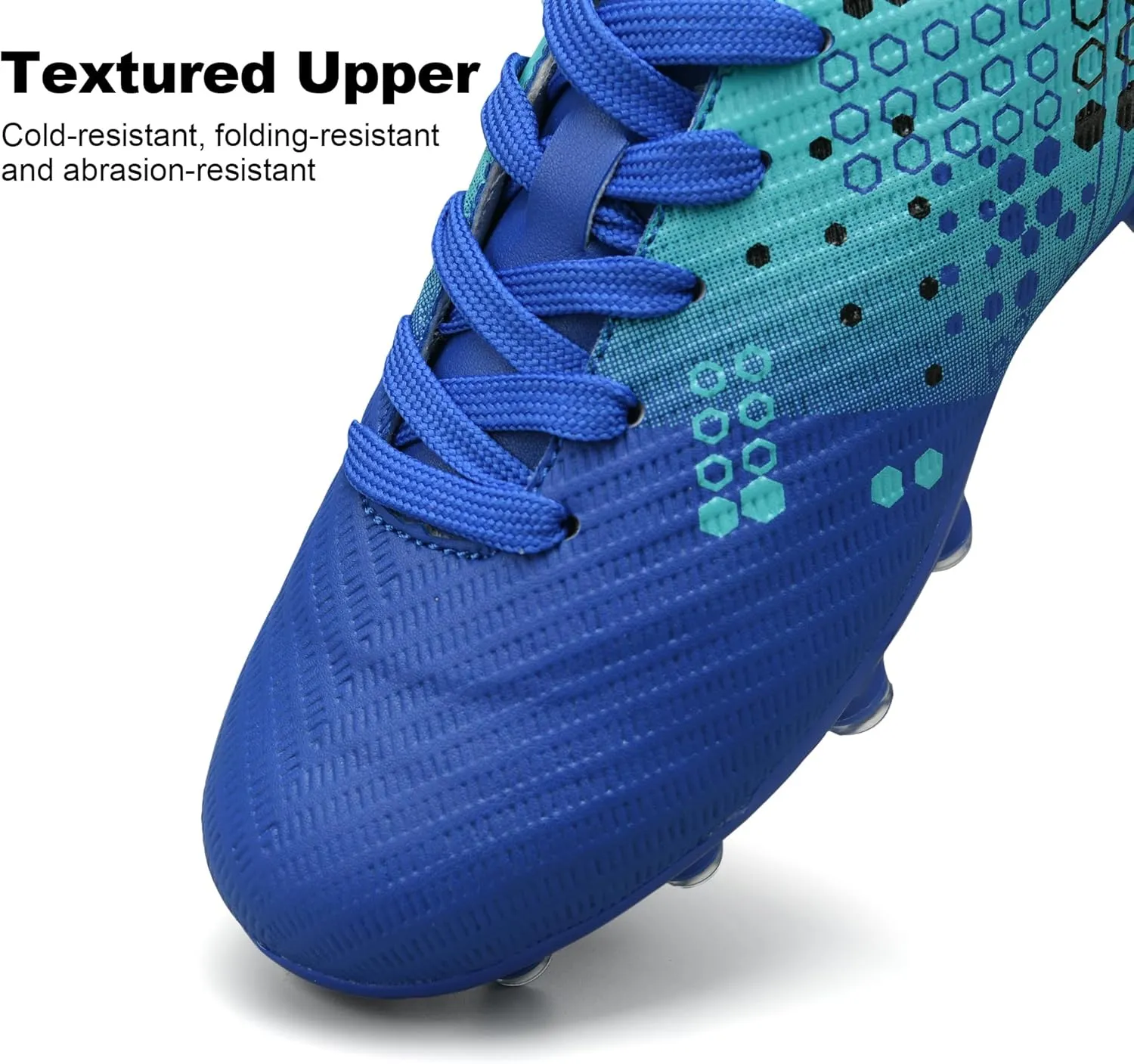 Kids Soccer Cleats for Boys and Girls Youth Football Cleats Outdoor Athletic Turf Soccer Shoes