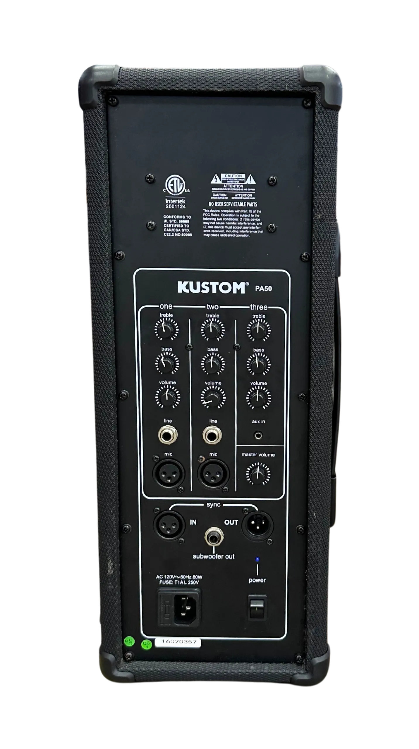 Kustom PA PA50 Personal PA System