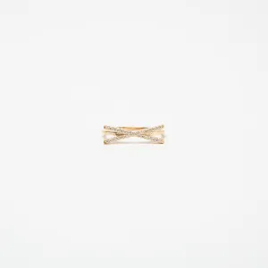 KWIT | LETTER X DIAMOND RING