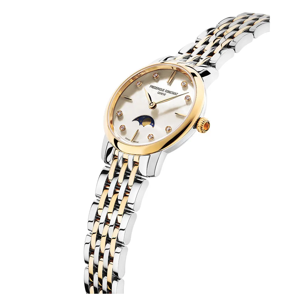 Ladies Slimline Frederique Constant Watch FC-206MPWD1S3B