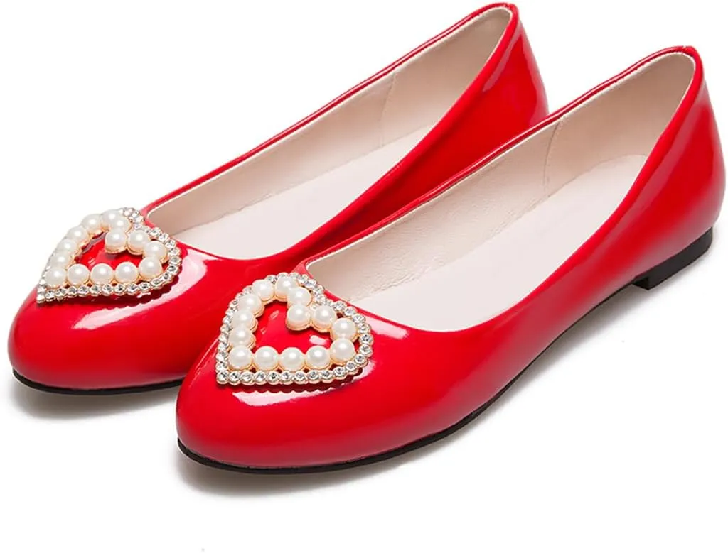 Large Size Candy Color Pearl Rhinestone Flat