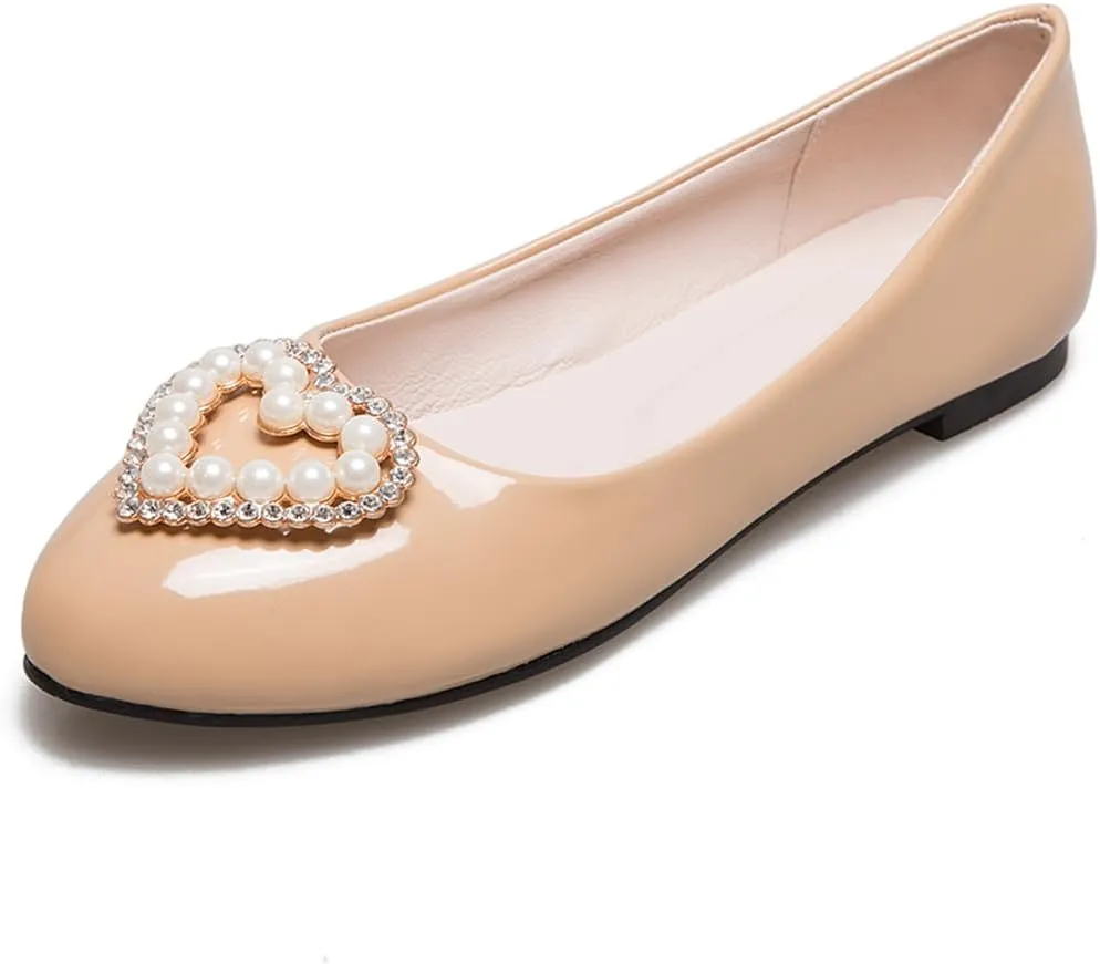 Large Size Candy Color Pearl Rhinestone Flat