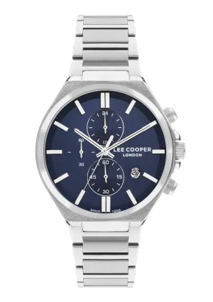 Lee Cooper - LC07835.390 - Men's Super Metal Silver Multifunction Watch