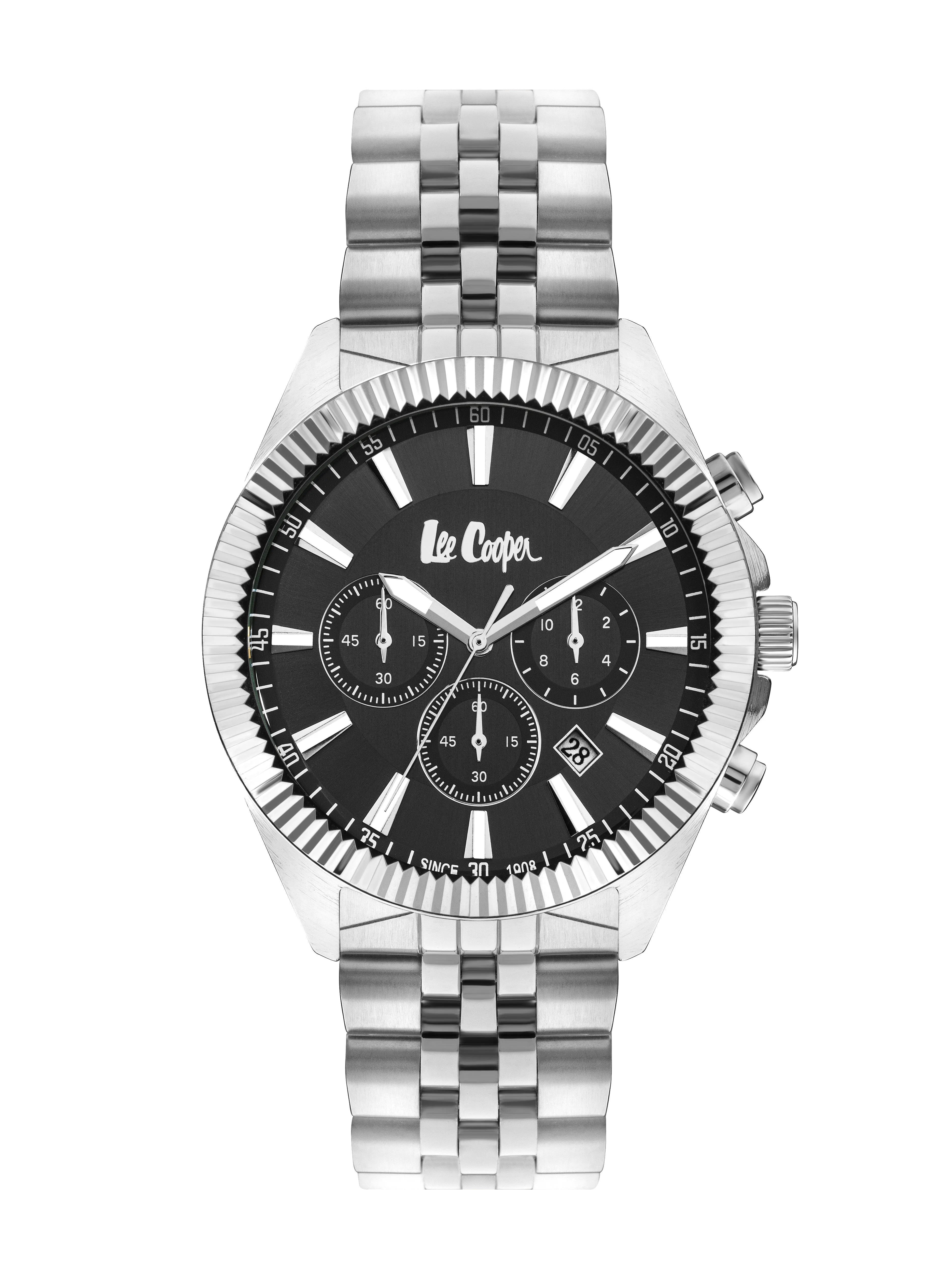 Lee Cooper - LC07838.350 - Gent Super Metal Silver Watch
