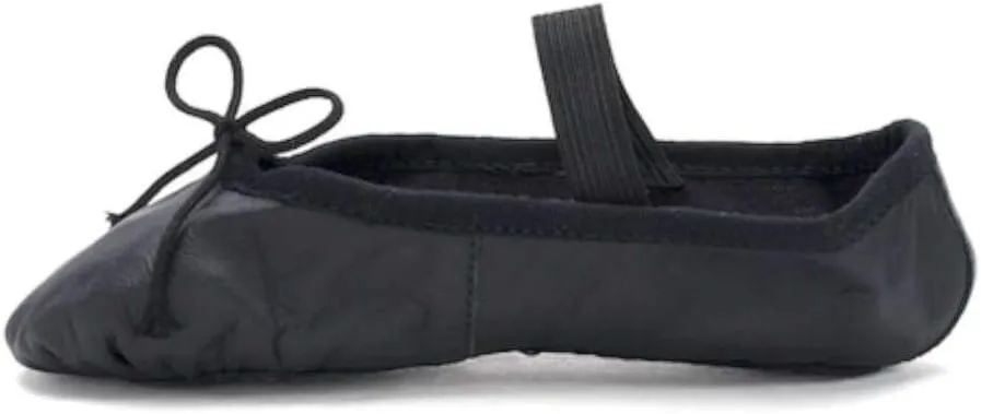 Leo Women's Ballet Russe Leather Full Sole Ballet Dance Shoe/Slipper