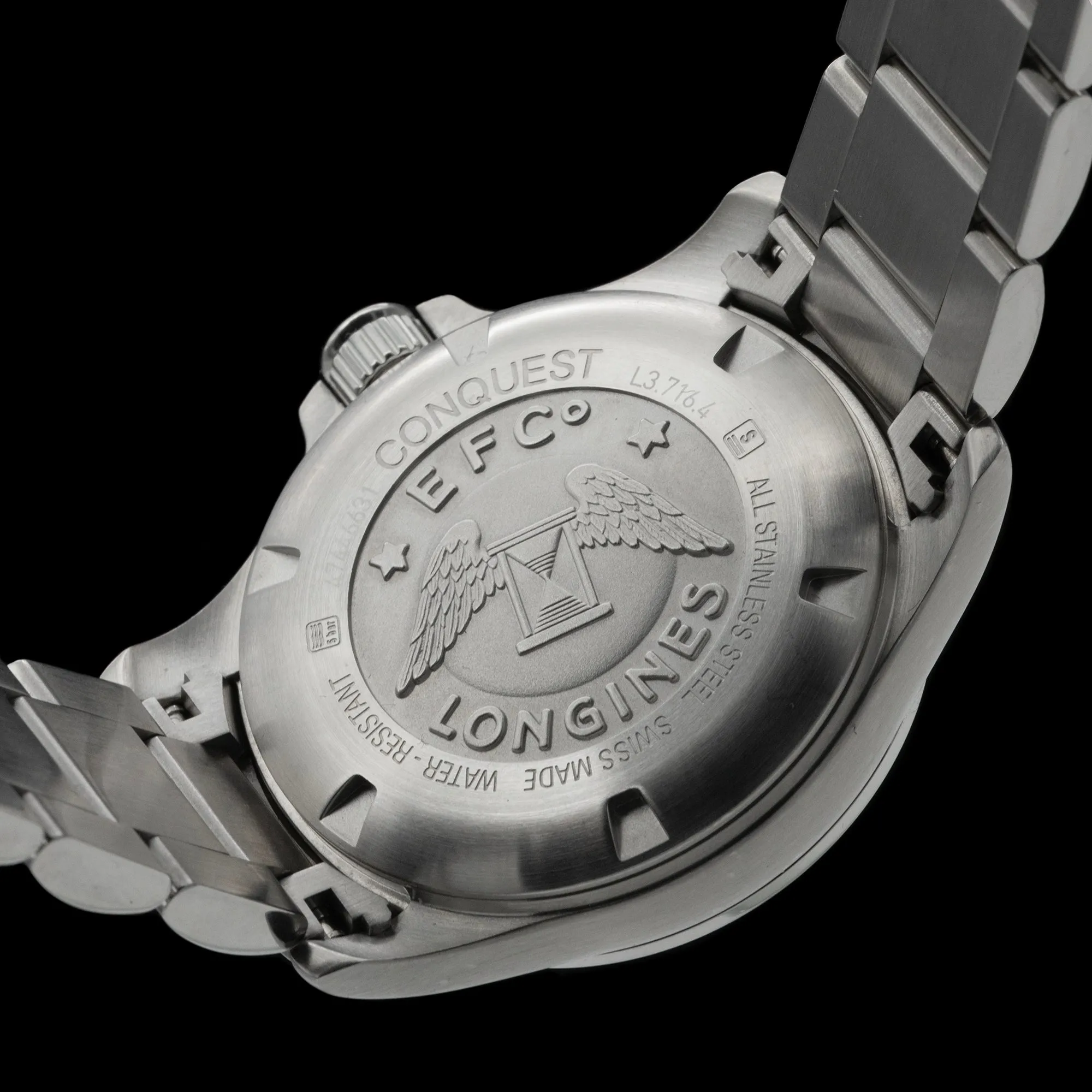 Longines - Conquest V.H.P. Quartz Black Dial