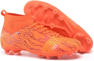 Maylrvjv Men's High Top Soccer Shoes Football Boots Futsal Cleats Competition Training Indoor Outdoor Sports Sneakers Maylrvjv Men's High Top Soccer Shoes Football Boots Futsal Cleats Competition Training Indoor Outdoor Sports Sneakers