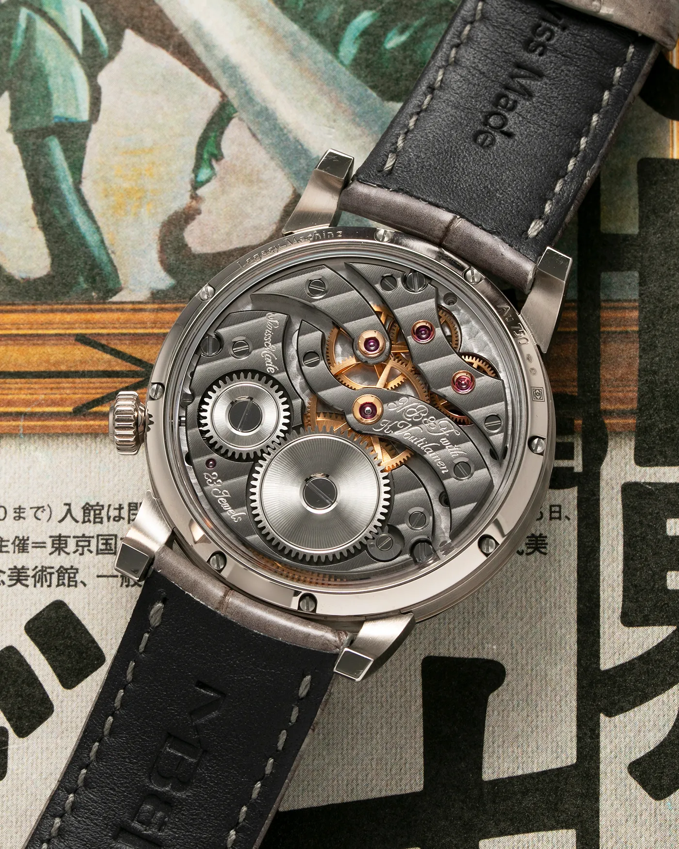 MB&F LM101 Purple White Gold