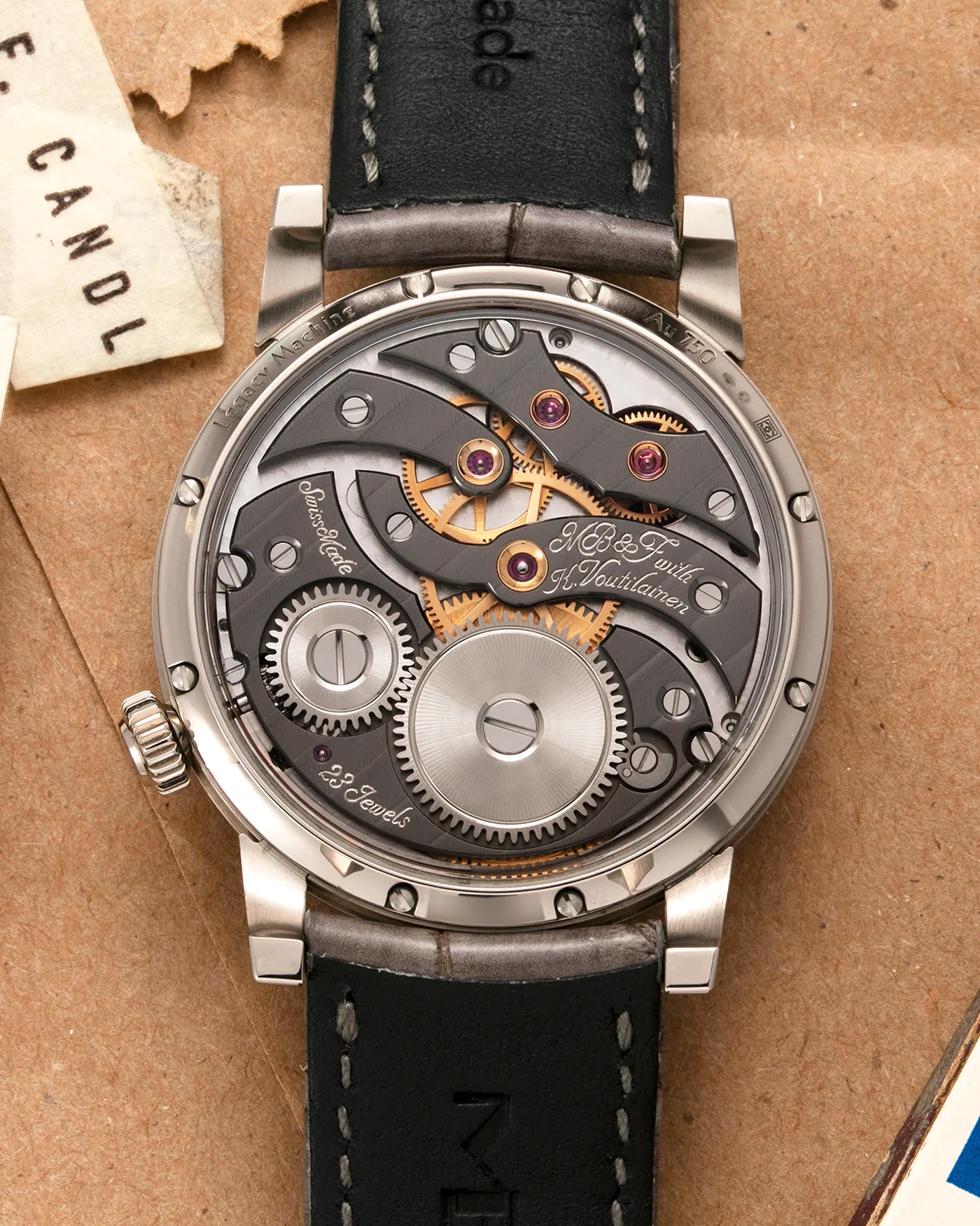 MB&F LM101 Purple White Gold