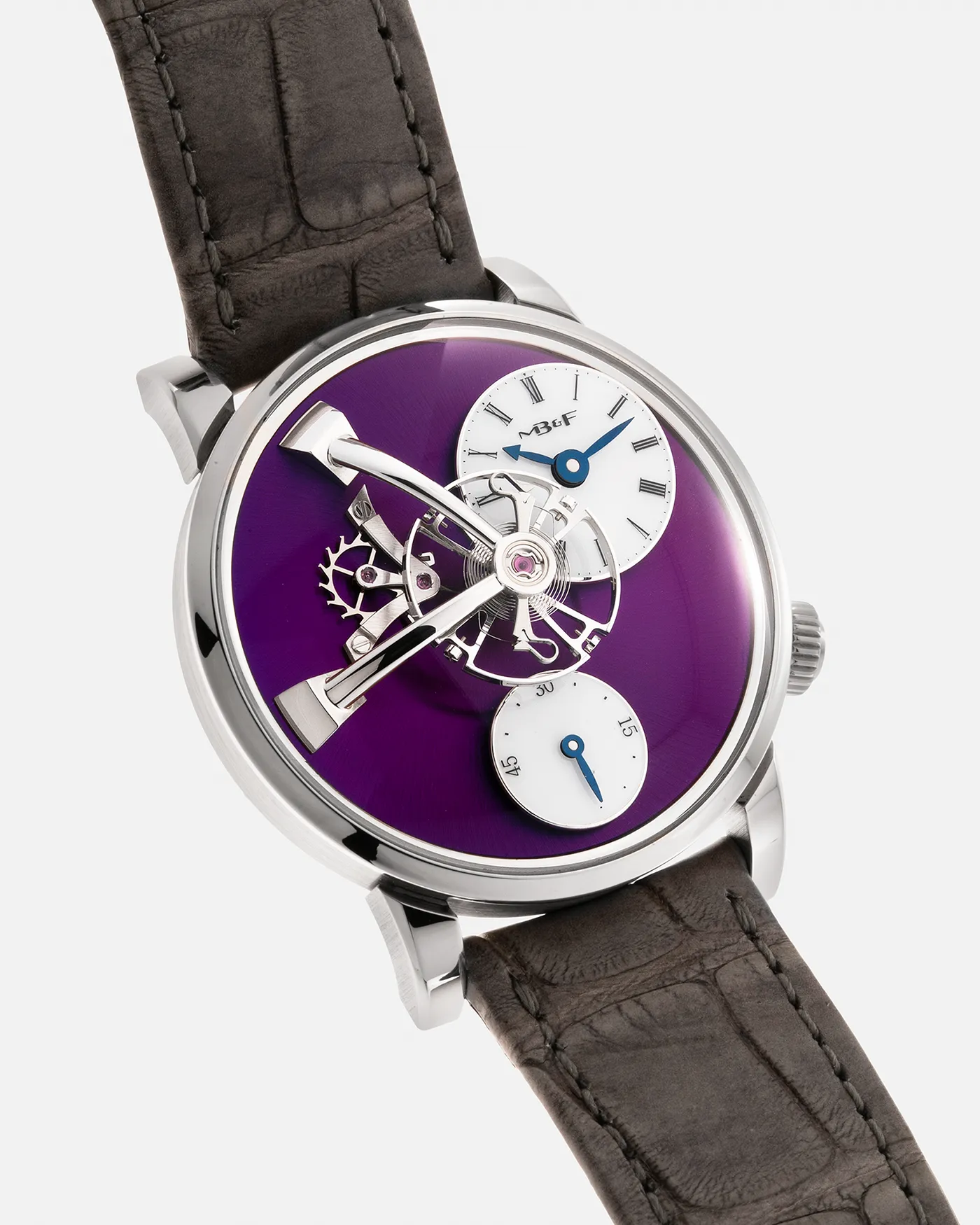 MB&F LM101 Purple White Gold