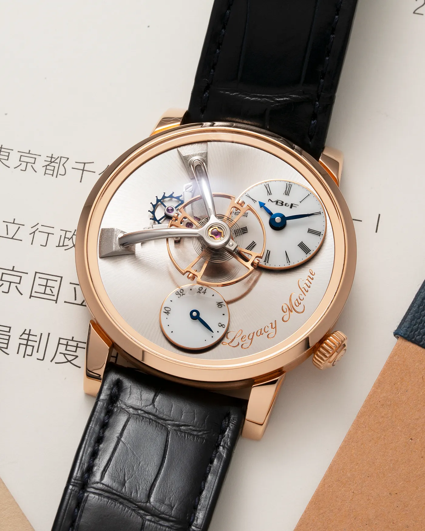 MB&F LM101 Rose Gold