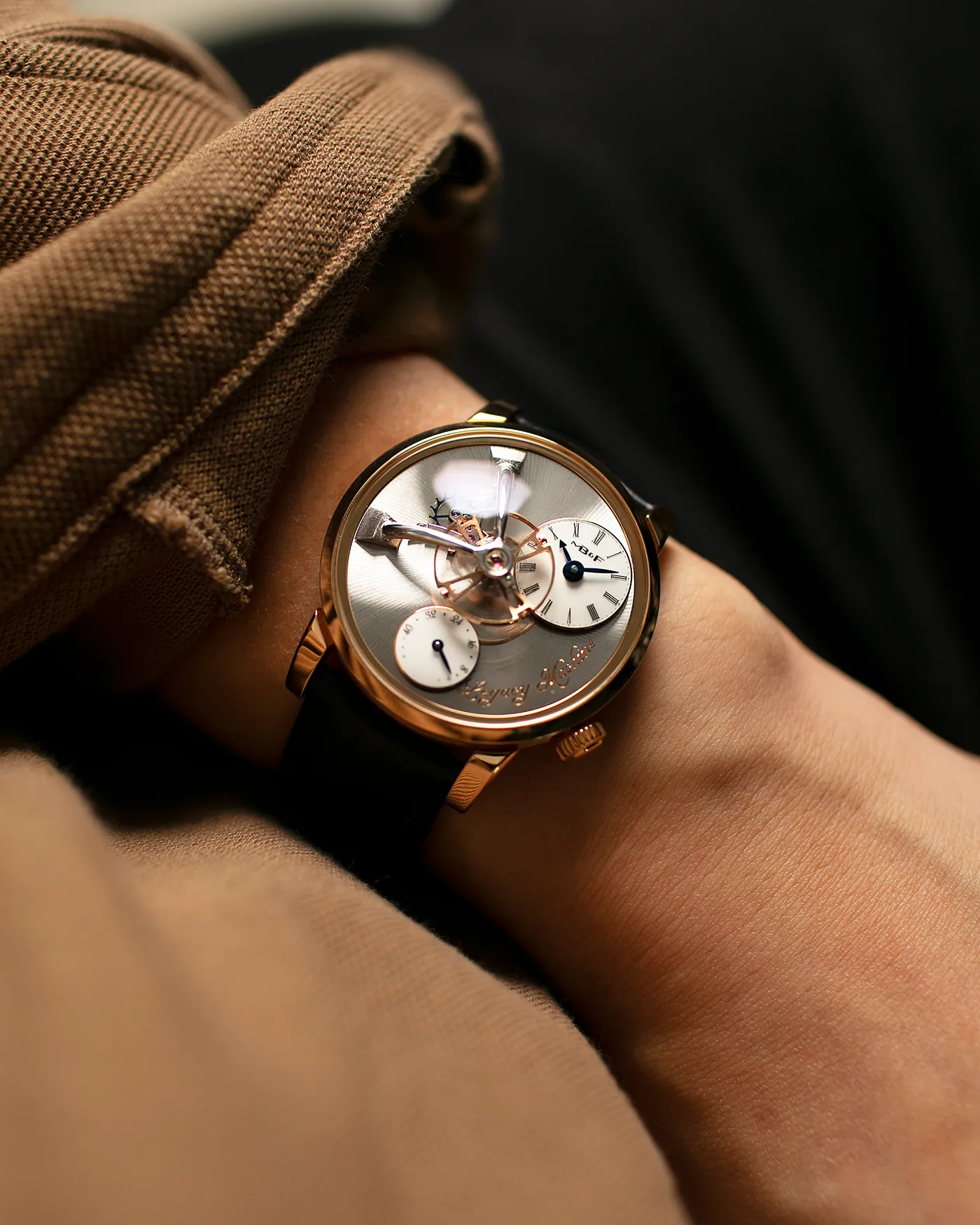 MB&F LM101 Rose Gold