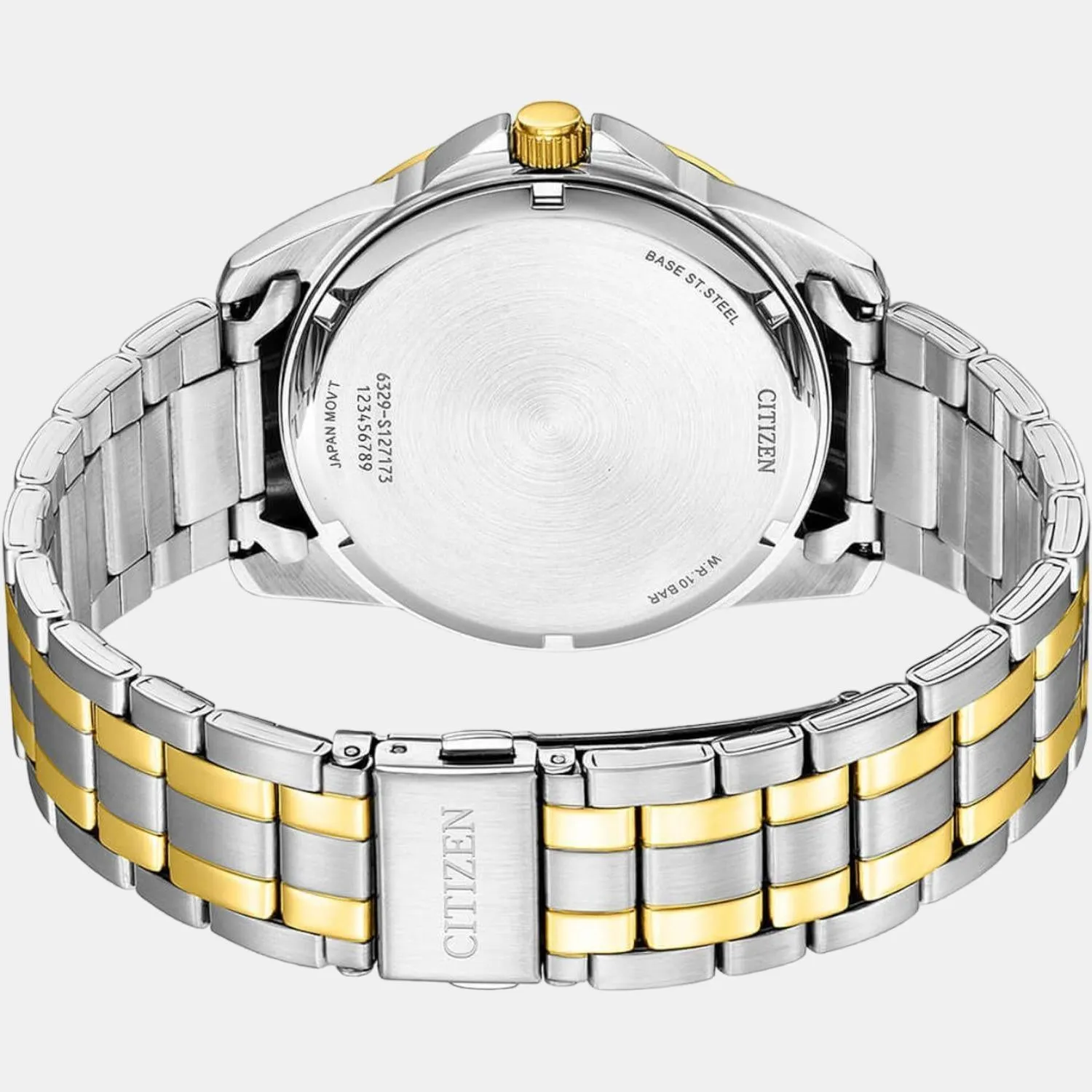 Men's Black Stainless Steel Multi-Function Watch AG8348-56E