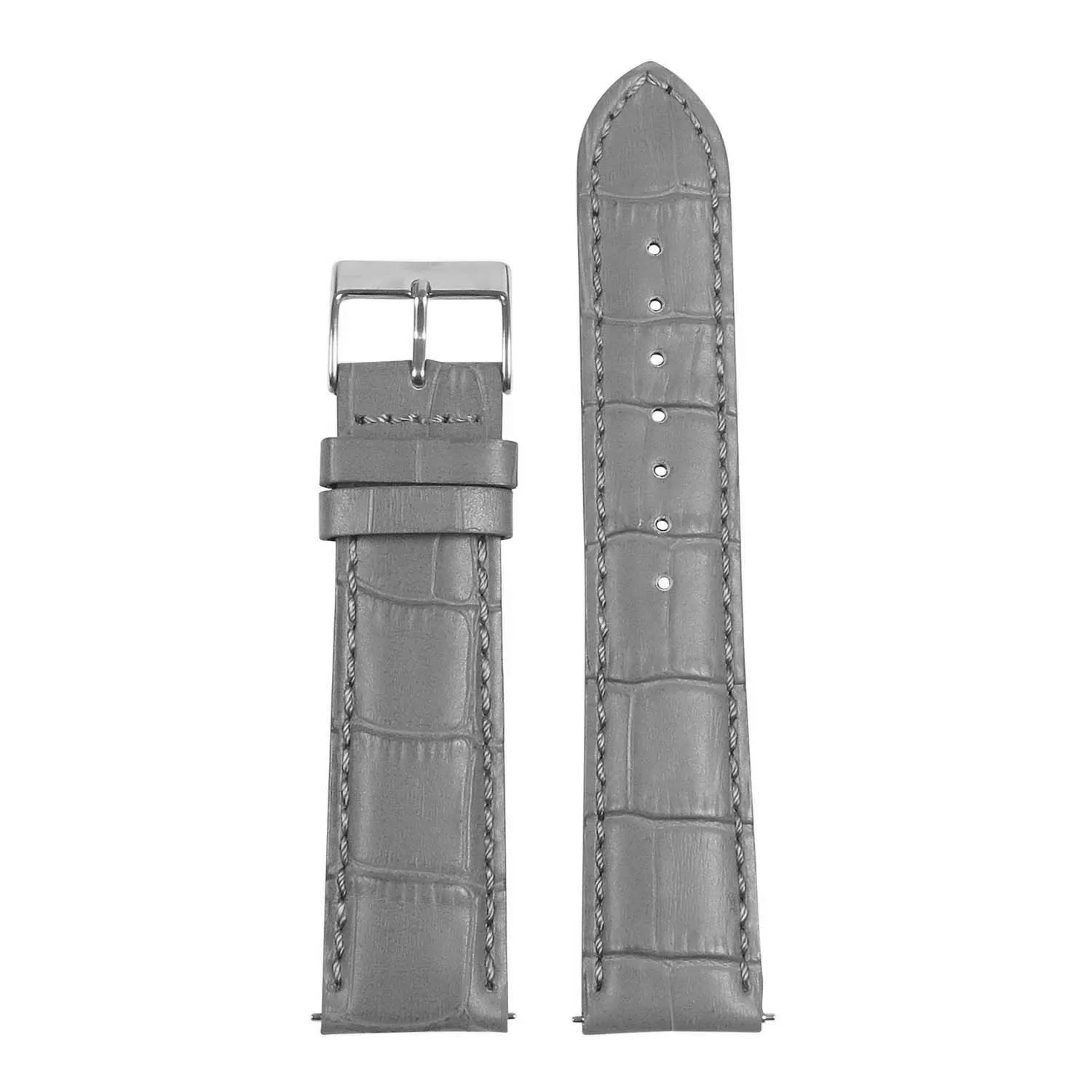 Men’s Crocodile Embossed Strap – Quick Release (20mm, 21mm, 22mm)