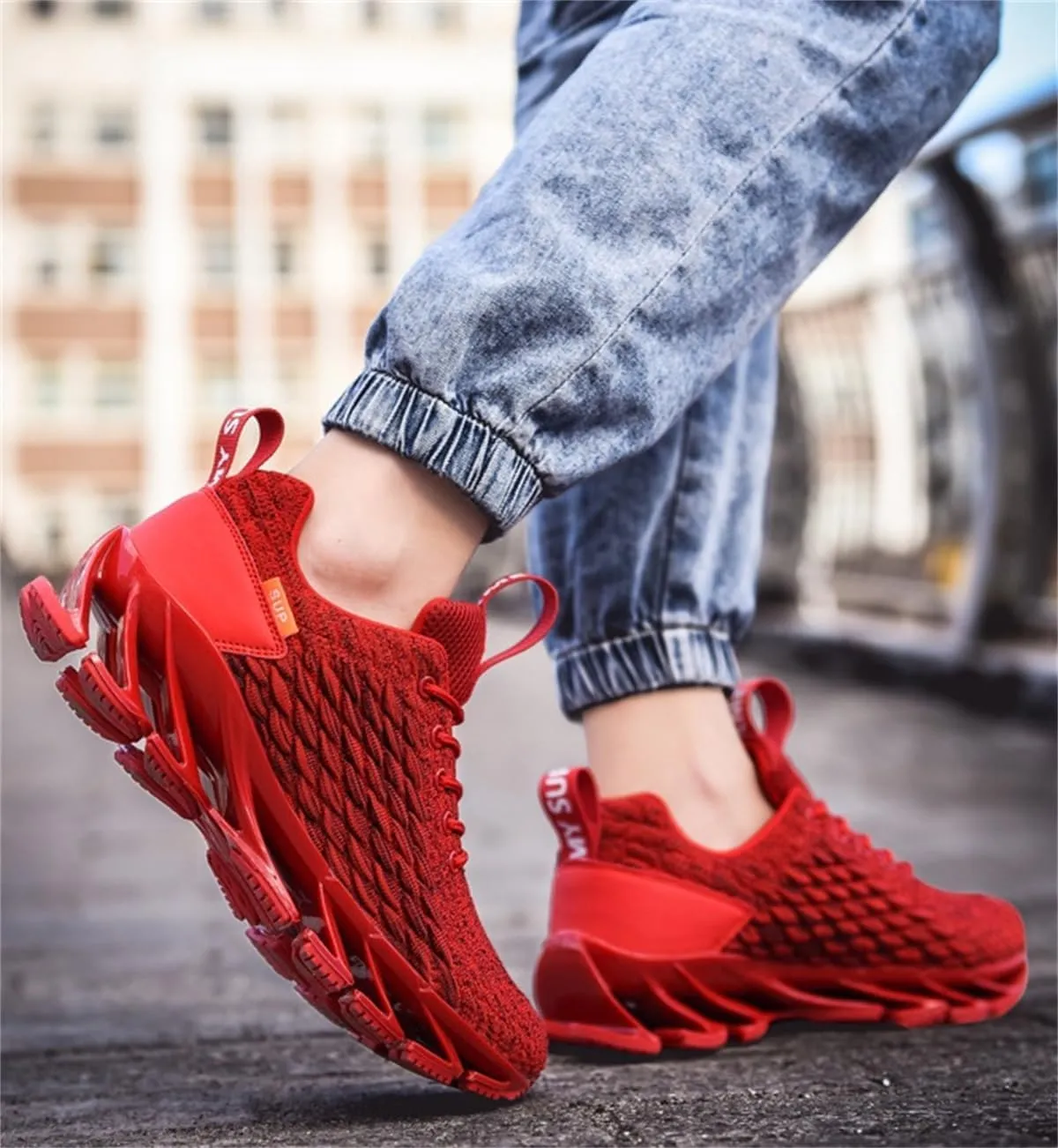 Men's Running Shoe, Breathable Mesh Walking Sneakers, 2024 Fashion Casual Non-Slip Cushioning Sport Athletic Gym Workout Shoes