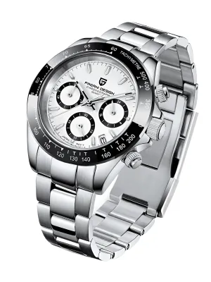 Men's Sapphire Stainless Steel Luxury PAGANI Watch (Identical To The Rolex Daytona!)