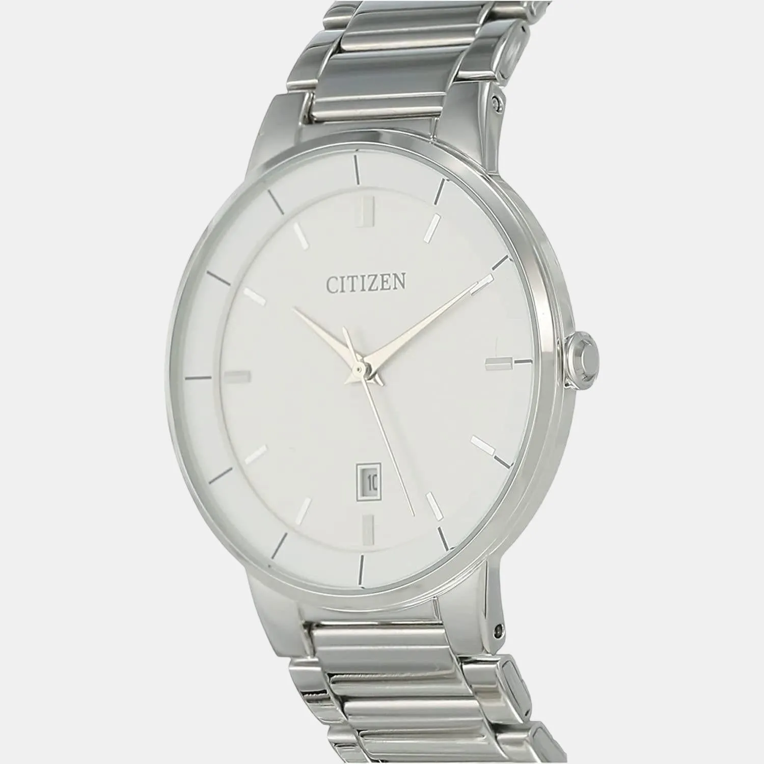 Men's Silver Analog Stainless Steel Watch BI5010-59A