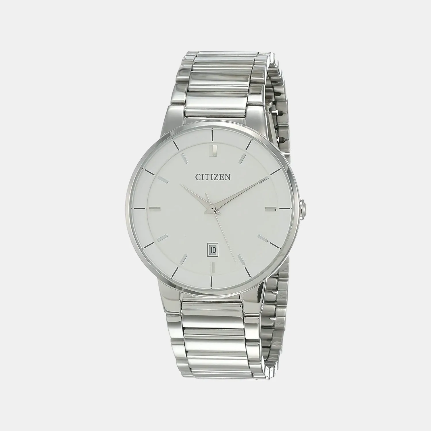 Men's Silver Analog Stainless Steel Watch BI5010-59A