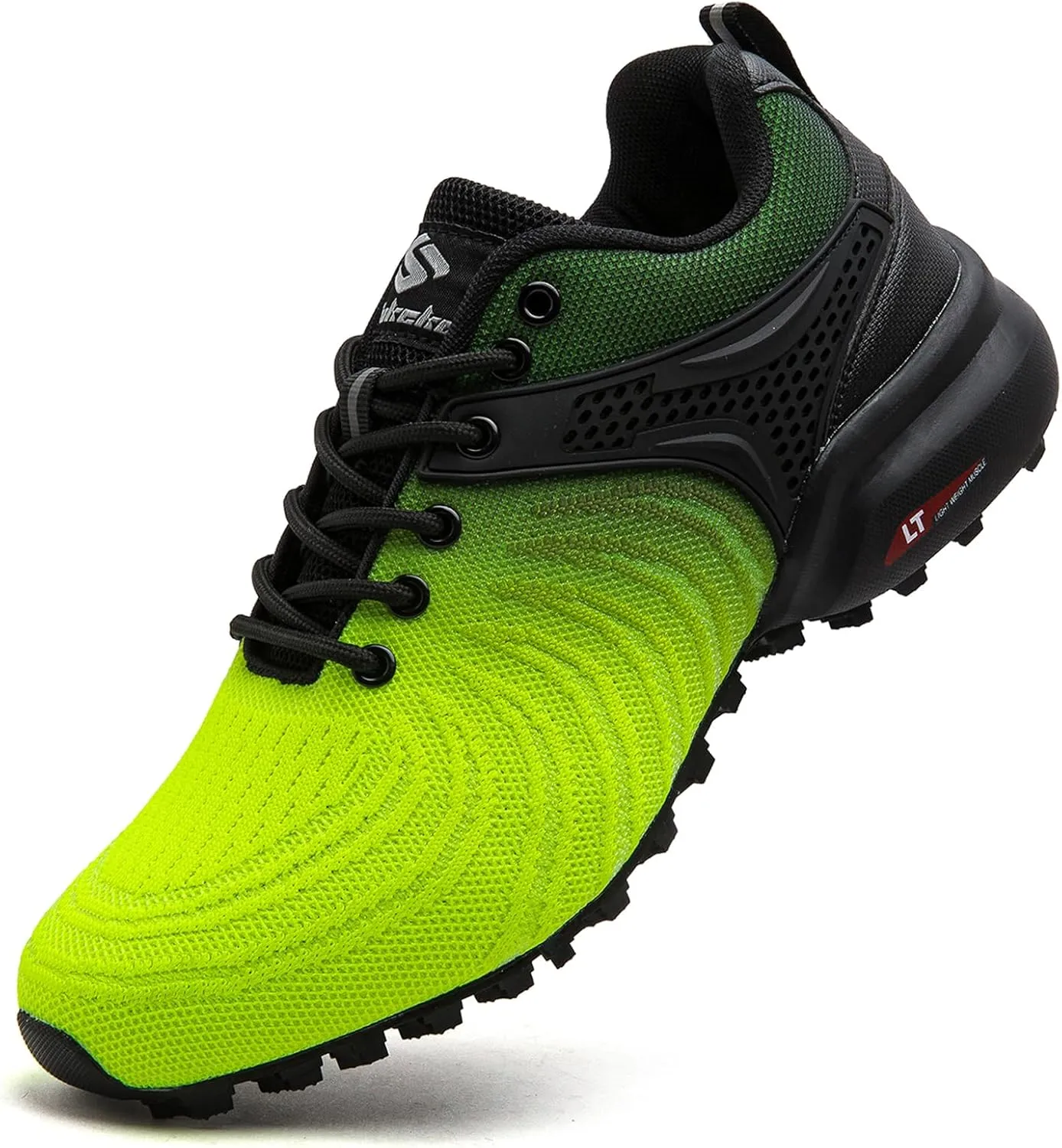 Men's Trail Running Shoes Lightweight Breathable Walking Sneakers Outdoor Athletic Running Tennis Cross Training Shoes