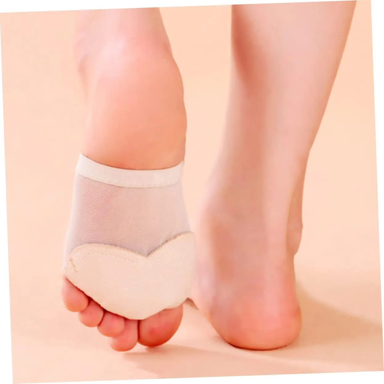 Milisten 1 Pair Lyrical Shoes Foot Thong Dance Forefoot Cushion Ballet Dance Toe Pad Ballet Foot Dance Toe Thong
