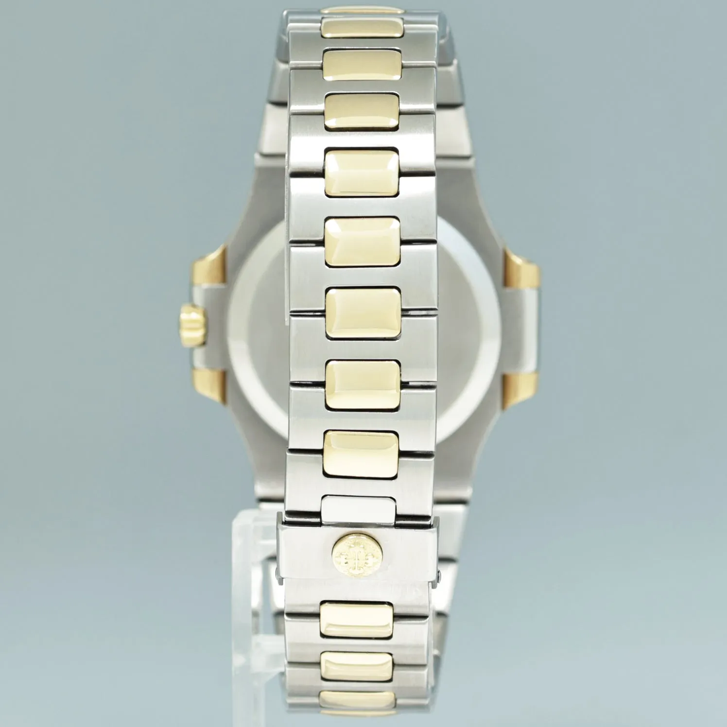 MINT PAPERS Patek Philippe 37mm 3800 Nautilus White Yellow Gold Two Tone Watch Box