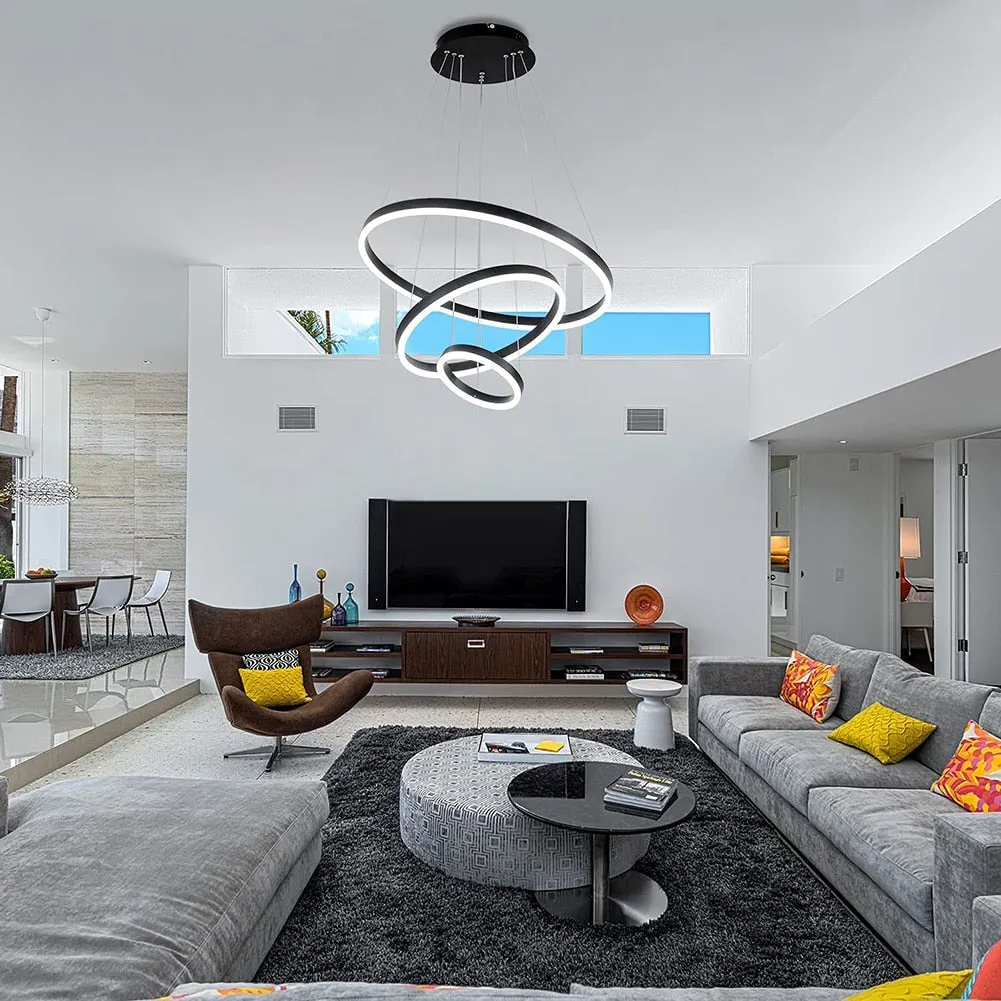 Modern LED Pendant Chandelier High Brightness Ornament