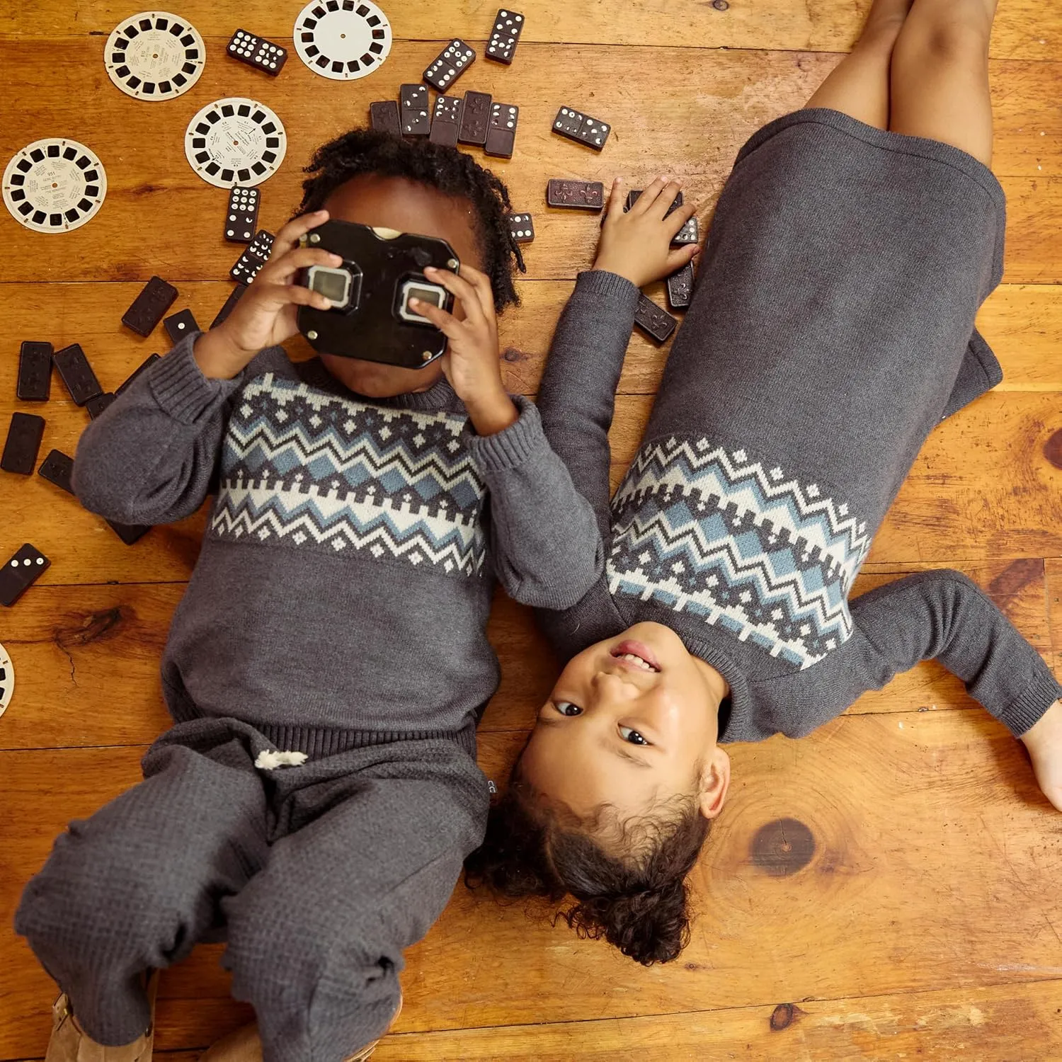 Modern Moments by Gerber Baby Boys' and Toddler Holiday Fair Isle Sweater