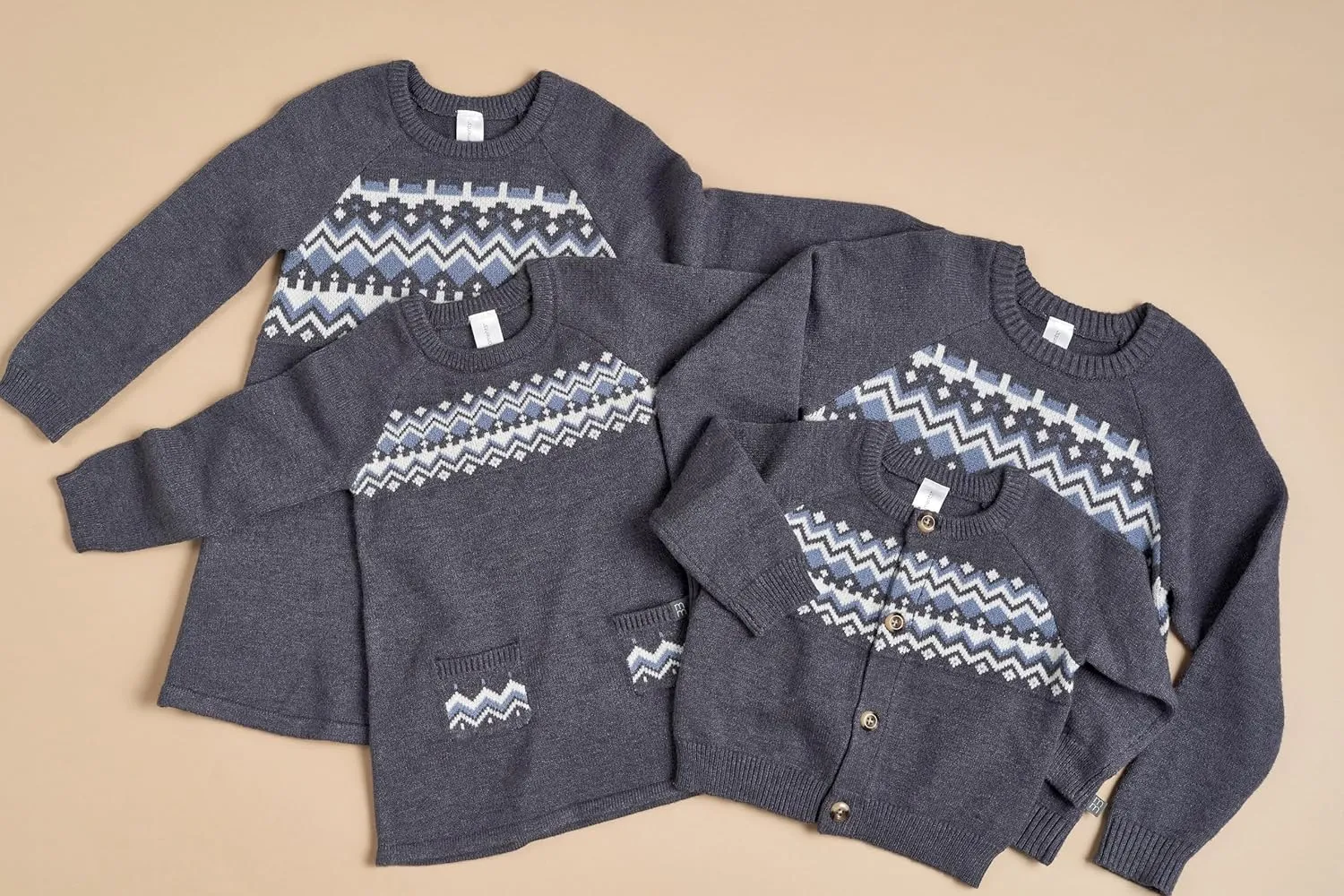 Modern Moments by Gerber Baby Boys' and Toddler Holiday Fair Isle Sweater