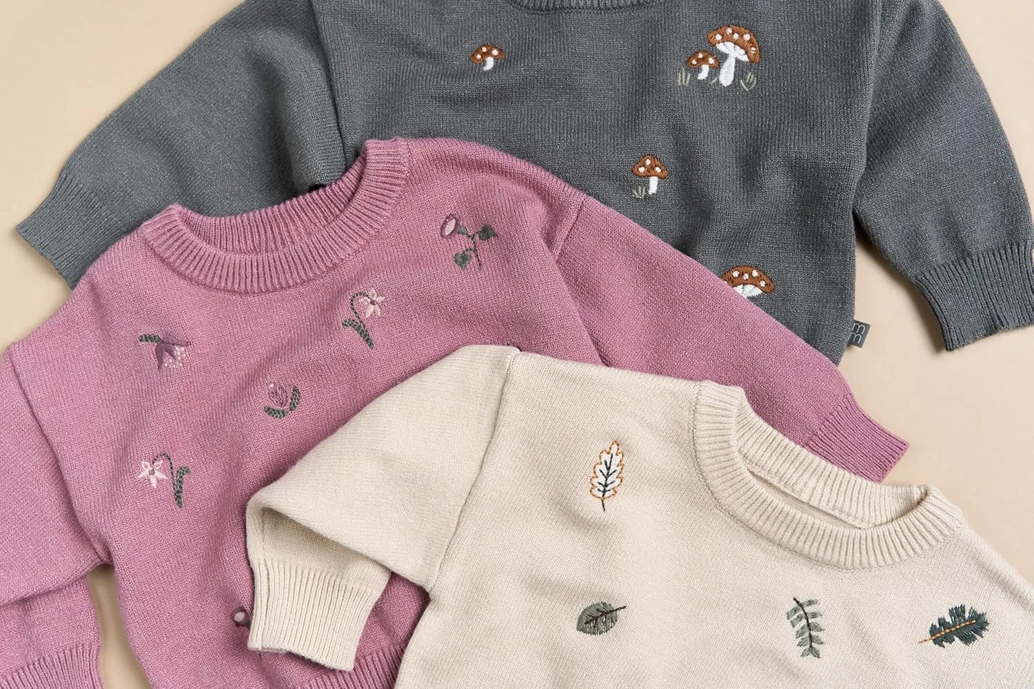 Modern Moments by Gerber Baby Embroidered Sweater Knit Top