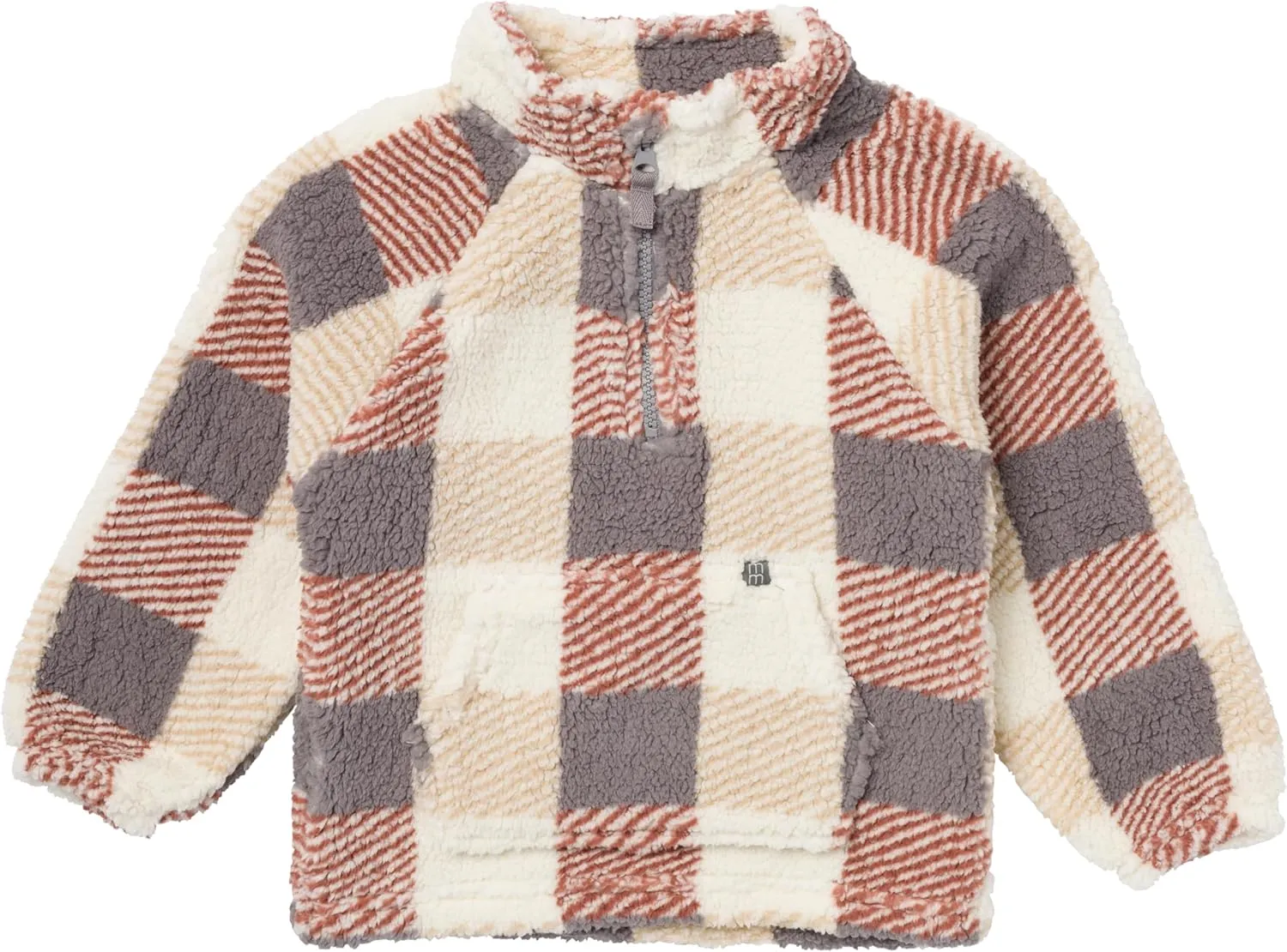 Modern Moments by Gerber Boys' Baby and Toddler Microplush Half-Zip Pullover