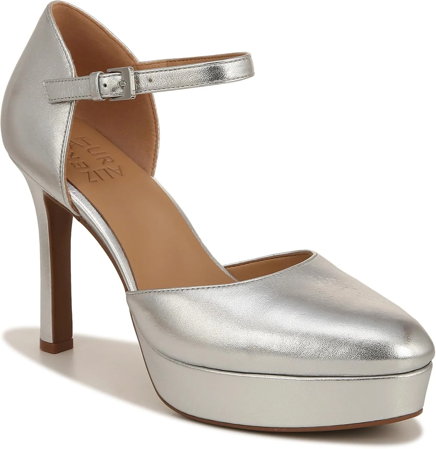 Naturalizer Women's Crissy Platform Ankle Strap Pump