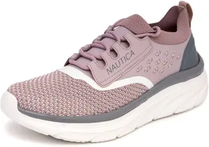 Nautica Women's Fashion Sneaker Lace-Up Running Shoe Casual Max Cushioning Walking Tennis Sneaker Nautica Women's Fashion Sneaker Lace-Up Running Shoe Casual Max Cushioning Walking Tennis Sneaker