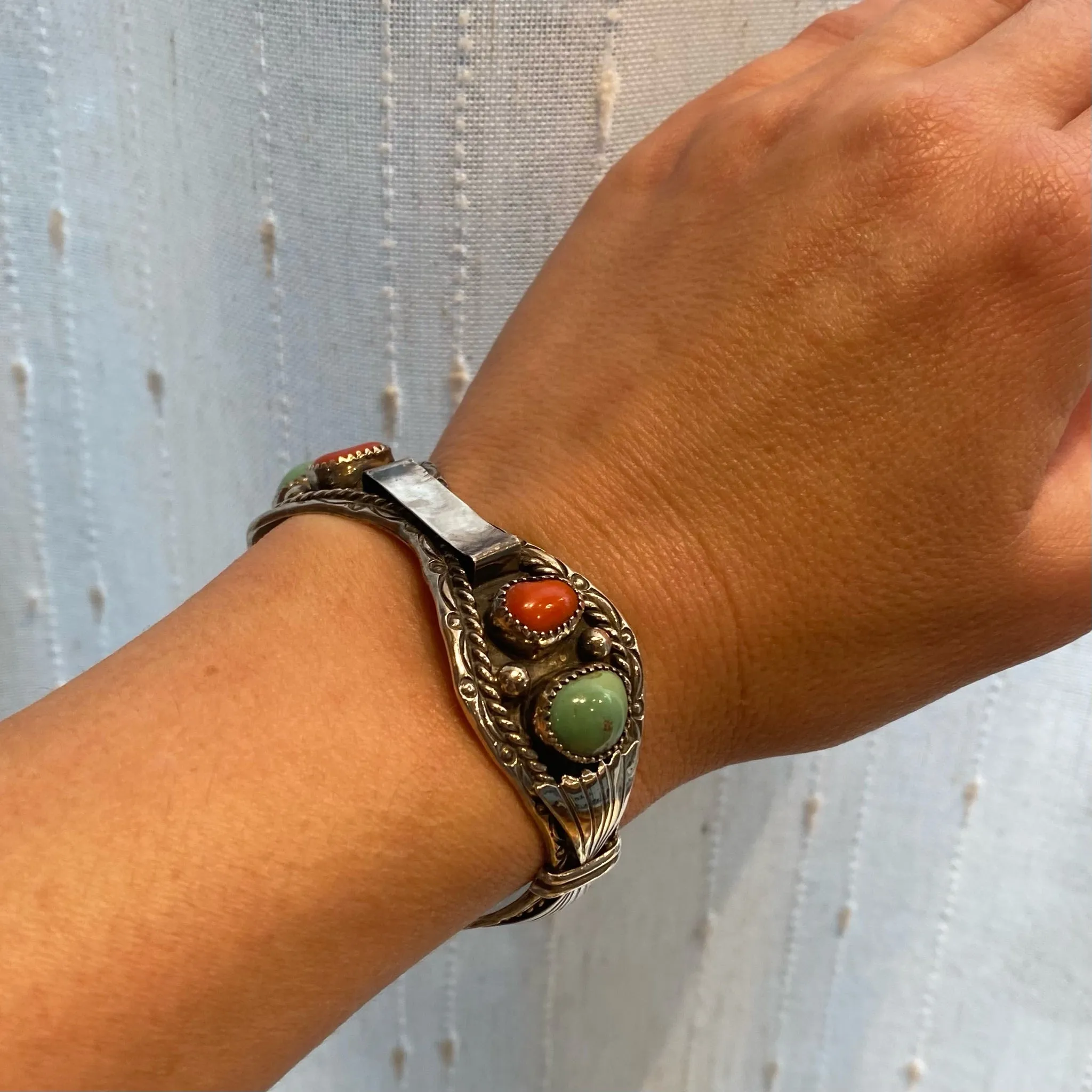 Navajo Ladies Watch Band Cuff by EKing