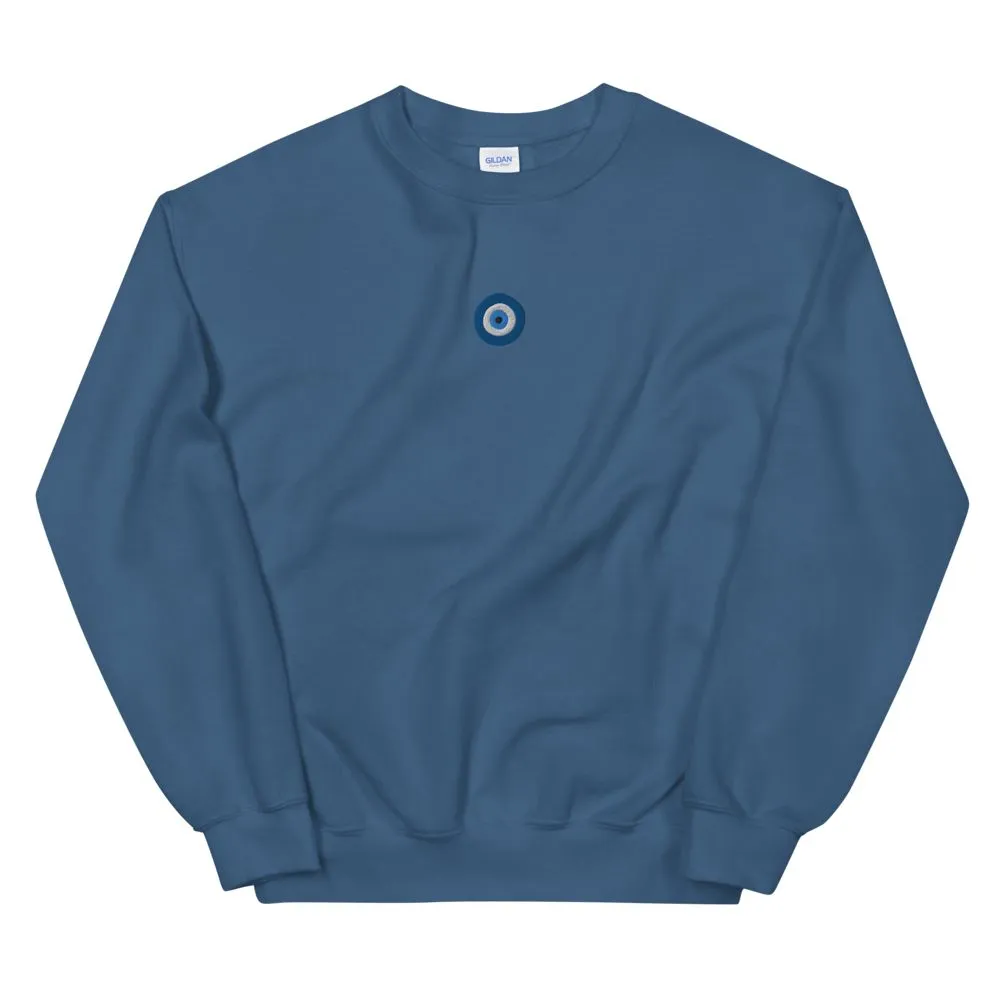 Ojo (Evil Eye) - Embroidered Unisex Sweatshirt