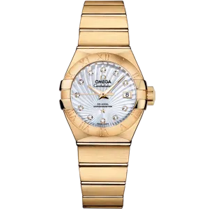 Omega Constellation 27 mm, yellow gold on yellow gold