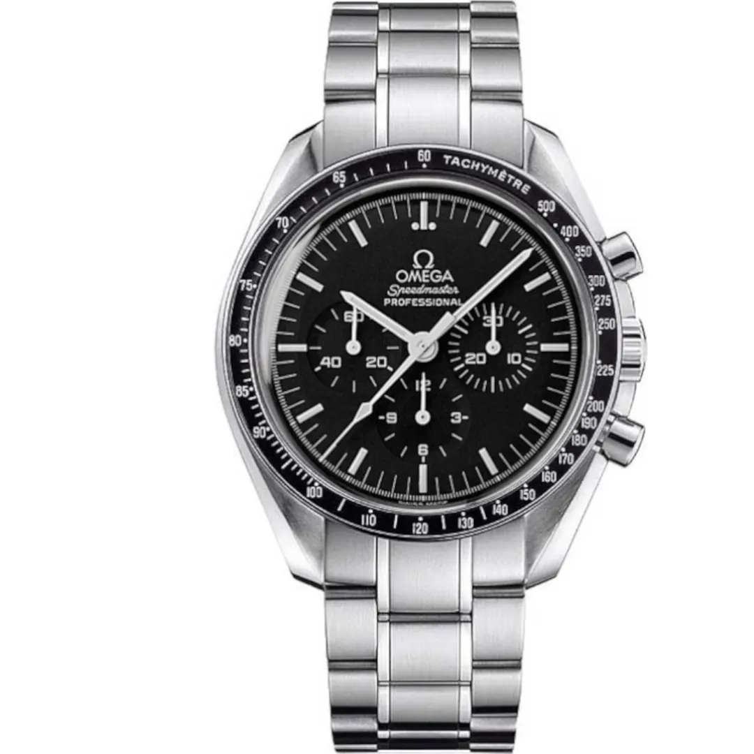 Omega Speedmaster Professional Moonwatch – 1861 – Sapphire Dome and CasebacksBack – Unworn