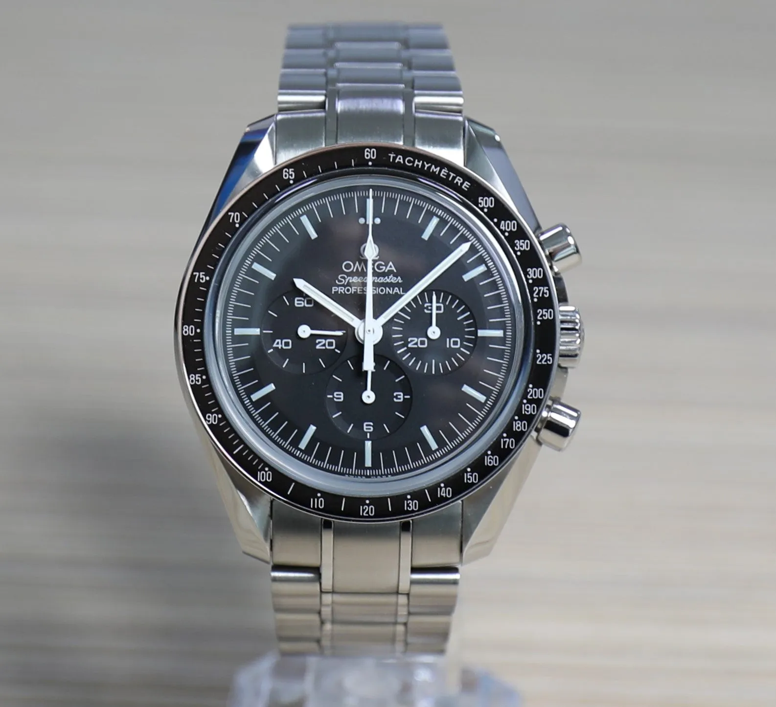 Omega Speedmaster Professional Moonwatch – 1861 – Sapphire Dome and CasebacksBack – Unworn